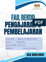 Fail Rekod Mengajar Sesi Akademik 2024-2025