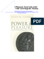 Power and Pleasure Court Life Under King John 1199 1216 Hugh M Thomas 2 All Chapter