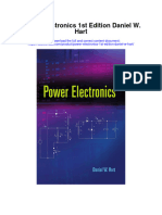 Power Electronics 1St Edition Daniel W Hart All Chapter