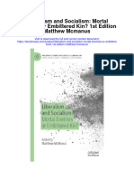 Download Liberalism And Socialism Mortal Enemies Or Embittered Kin 1St Edition Matthew Mcmanus full chapter