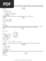 Thermodynamics Super Ultra Mega Practice Problem