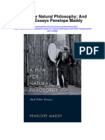 A Plea For Natural Philosophy and Other Essays Penelope Maddy Full Chapter