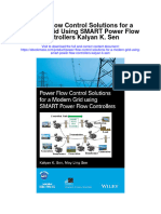 Download Power Flow Control Solutions For A Modern Grid Using Smart Power Flow Controllers Kalyan K Sen all chapter