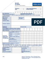 Disposal Instruction For Foreign Inward Remittance