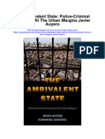 Download The Ambivalent State Police Criminal Collusion At The Urban Margins Javier Auyero full chapter