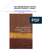 Download The American Judicial System A Very Short Introduction Charles L Zelden full chapter