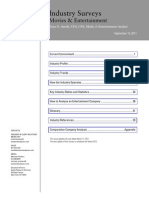 Industry Surveys: Movies & Entertainment