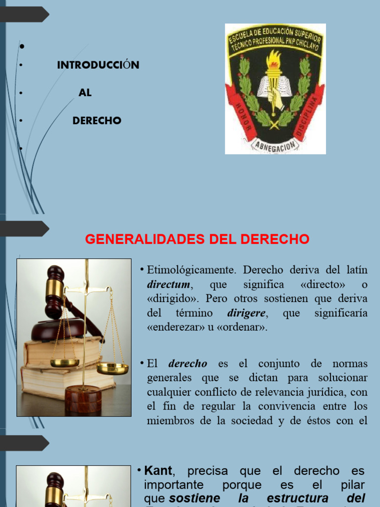 DERECHO clase 2 | PDF | Justicia | Crimen y violencia