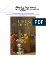 Download Life And Death In Early Modern Philosophy 1St Edition Susan James Editor full chapter