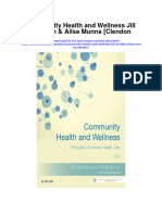 Community Health and Wellness Jill Clendon Ailsa Munns Clendon Full Chapter