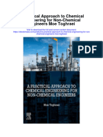 A Practical Approach To Chemical Engineering For Non Chemical Engineers Moe Toghraei Full Chapter