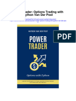 Power Trader Options Trading With Python Van Der Post All Chapter