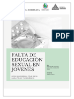 Falta de Educación Sexual