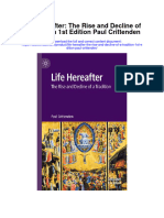 Download Life Hereafter The Rise And Decline Of A Tradition 1St Edition Paul Crittenden full chapter