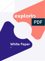 Explorio_whitepaper_Travel_Website Business Model and Business Plan