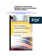 Download Bernie Sanderss Democratic Socialism Holding Utopia Accountable Nicolas Gachon full chapter