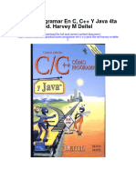 Download Como Programar En C C Y Java 4Ta Ed Harvey M Deitel full chapter