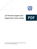 LA Finesse Agent and Supervisor User Guide