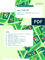 Ley 176-07 Sobre Las Competencias de Las Alcaldías