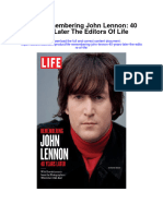 Download Life Remembering John Lennon 40 Years Later The Editors Of Life full chapter