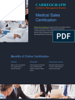 Accelerate Your Career: Medical Sales Representative Certification