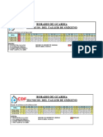 Horario Guardia 2020