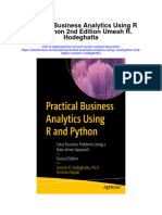 Practical Business Analytics Using R and Python 2Nd Edition Umesh R Hodeghatta All Chapter