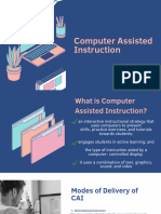 Computer Assisted Instruction - by Celzehmae Bagongon