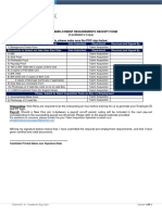 Pre Employement Requirements Recipt Form - Candidate's