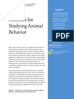 Nordell 2017-METHODS For STUDYING ANIMAL BEHAVIOR - Animal Behavior - Concepts, Methods, and Applications