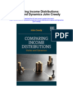 Comparing Income Distributions Statics and Dynamics John Creedy Full Chapter