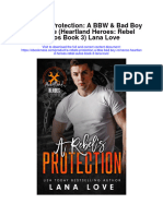 A Rebels Protection A BBW Bad Boy Romance Heartland Heroes Rebel Autos Book 3 Lana Love Full Chapter