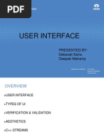 User Interface Final