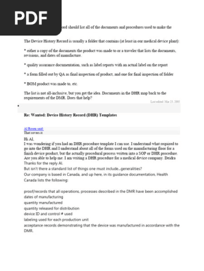Dhr notes
