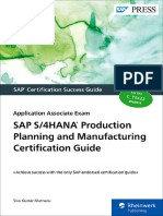 SAP Press - SAP S4HANA Production Planning and Manufacturing Certification Guide