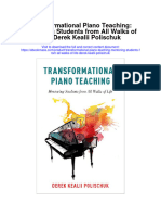 Transformational Piano Teaching Mentoring Students From All Walks of Life Derek Kealii Polischuk All Chapter