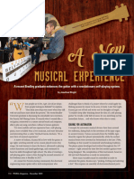 A New Musical Experience (Kuzma Self-Playing Guitar) (''Peoria'' Magazine, Nov. 2020)