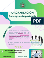 ORGANIZACIÓN Concepto e Importancia