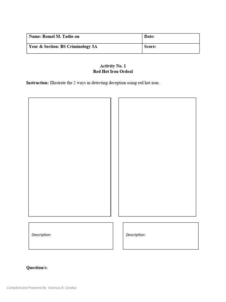 Deception Detection Ordeals Explained | PDF