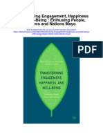 Download Transforming Engagement Happiness And Well Being Enthusing People Teams And Nations Mayo all chapter