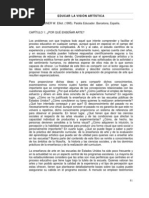 Eisner, Educar La Vision Artistica
