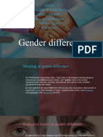 gender difference