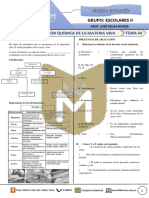 Escola - II - Composición Química de La Materia Viva