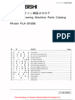 Mitsubishi PLK-B1006 PART LIST