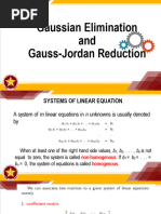 2 Gauss Jordan and Gaussian