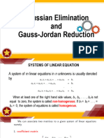 2 Gauss Jordan and Gaussian
