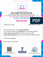basic computer certificate