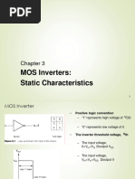 CMOS Inverter Static Characterstics