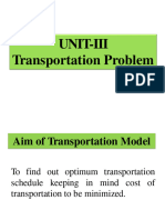 Transportation Problem DCT