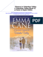 Download A Second Chance In Valentine Valley Return To Valentine Valley Book 3 Emma Cane Gayle Callen full chapter